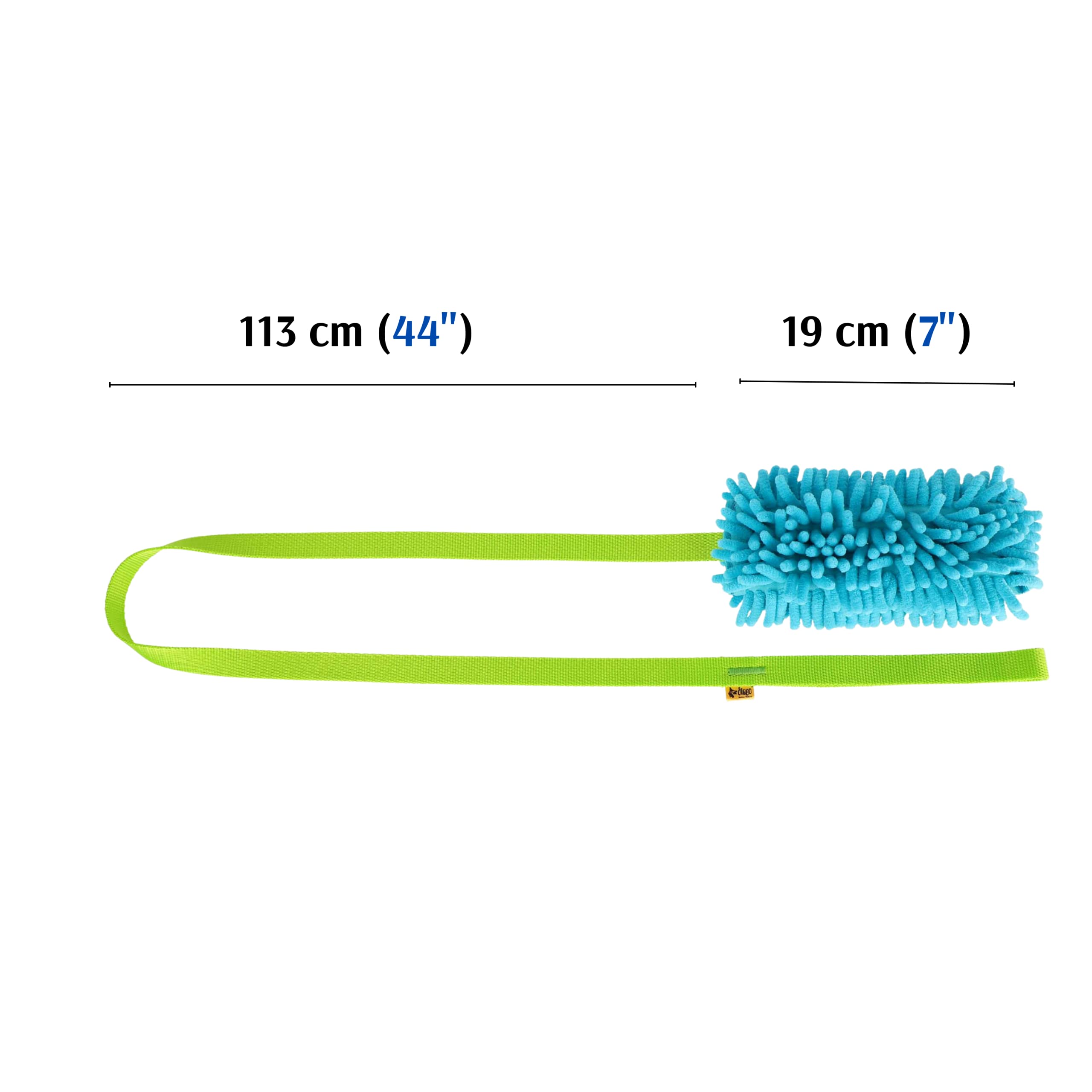 Dingo Mop Zerrspielzeug Farbmix 130 cm Band | Agility Training, Apportieren, Motivation, Artikelnummer 15577