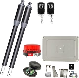 Automatic Gate Opener 200KG Electric Swing Gate Opener Arms Drive with Multi Remote Control Optional Home Garage Swing Door Operator Motor Actuator Gate Operator Hardware Kit for Security (Color : 2