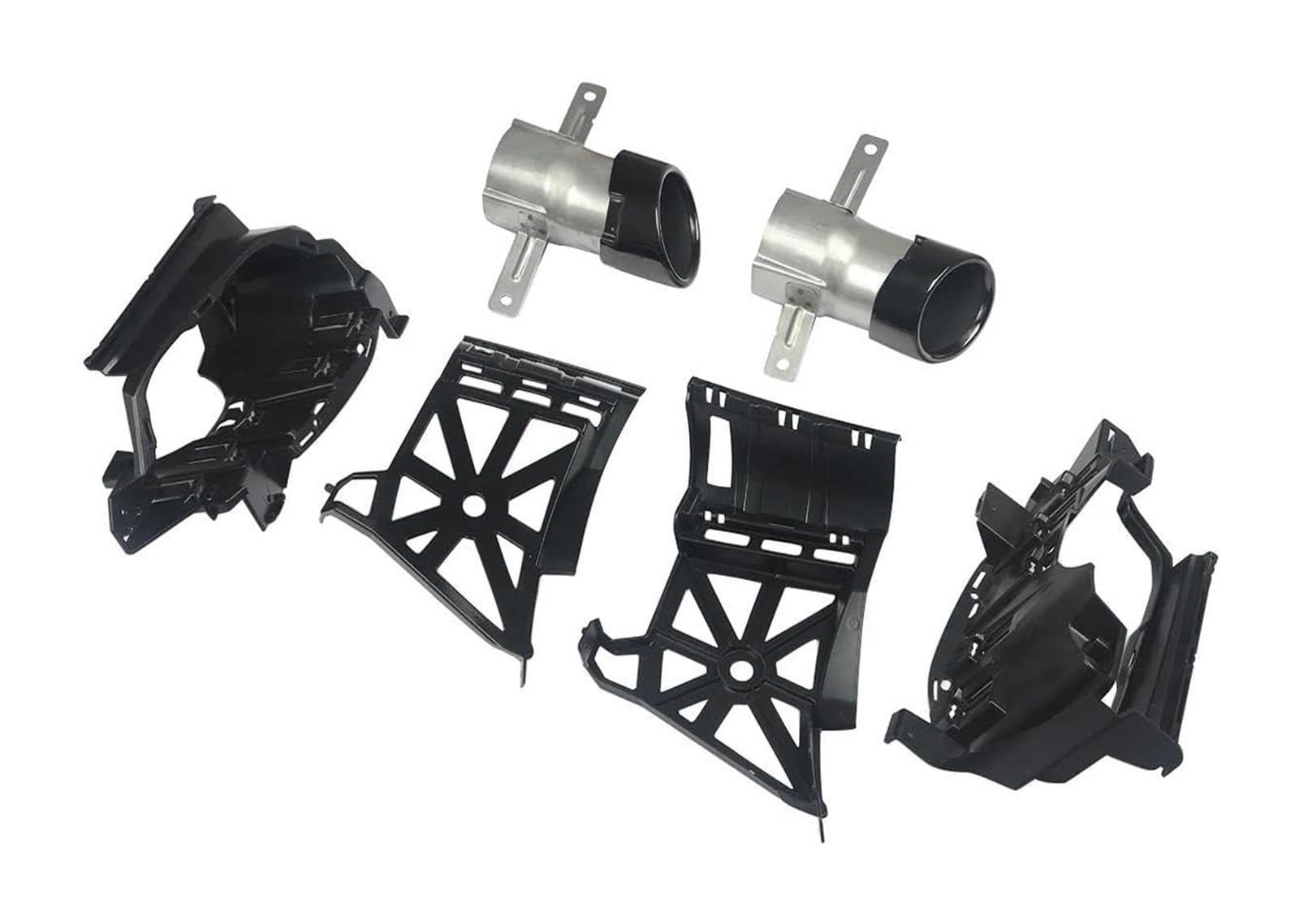 Pour Classe A W177 Pour AMG A35 Style 2019+ Diffuseur Arrière + Sorties D'échappement Accessoires Voiture Becquet Coffre Extrémités
