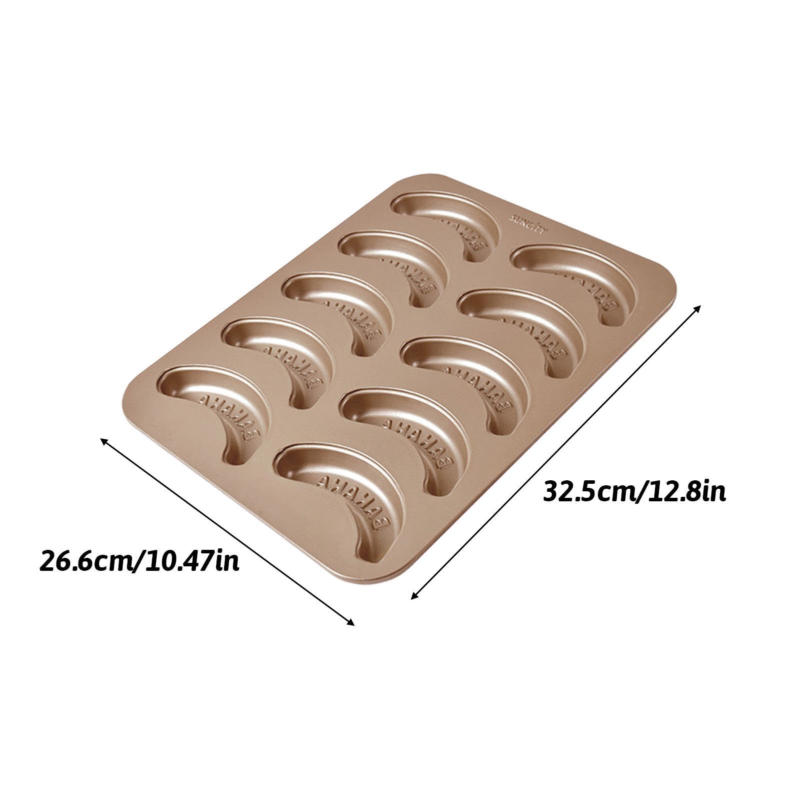 Moldes para hornear formas de 10 cavidades antiadherentes de metal