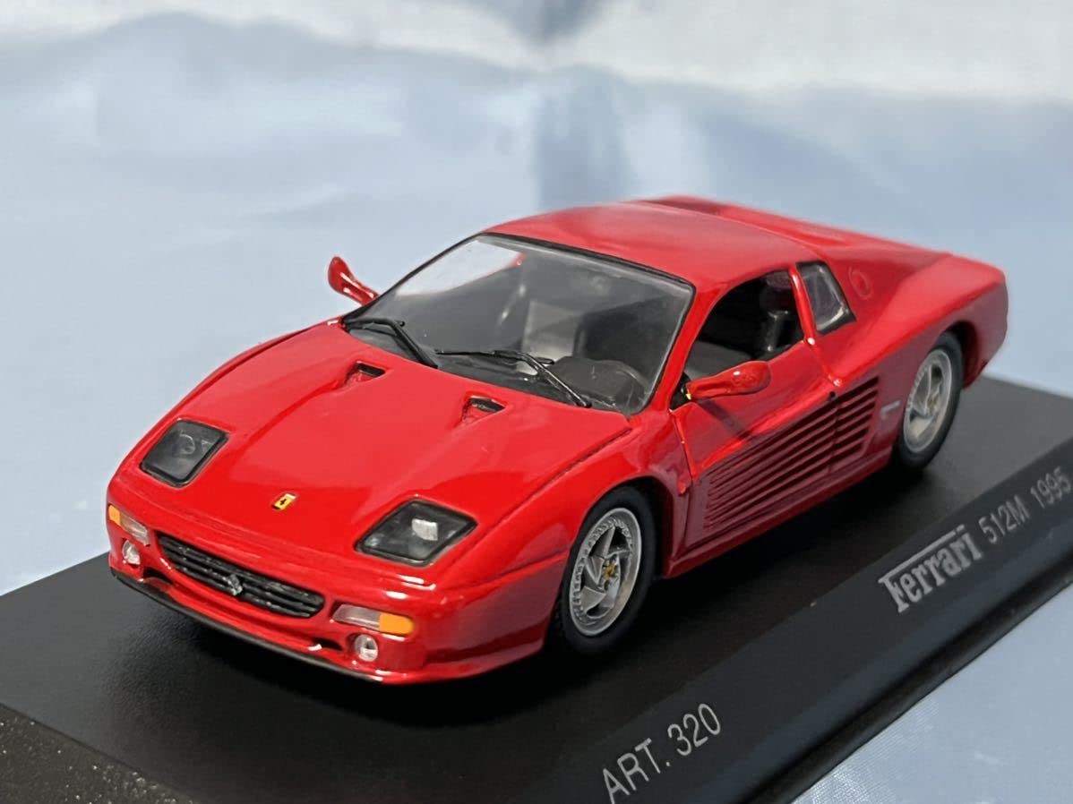 Amazon | ディテールカーズ製フェラーリ 512M 赤 1995年 1/43