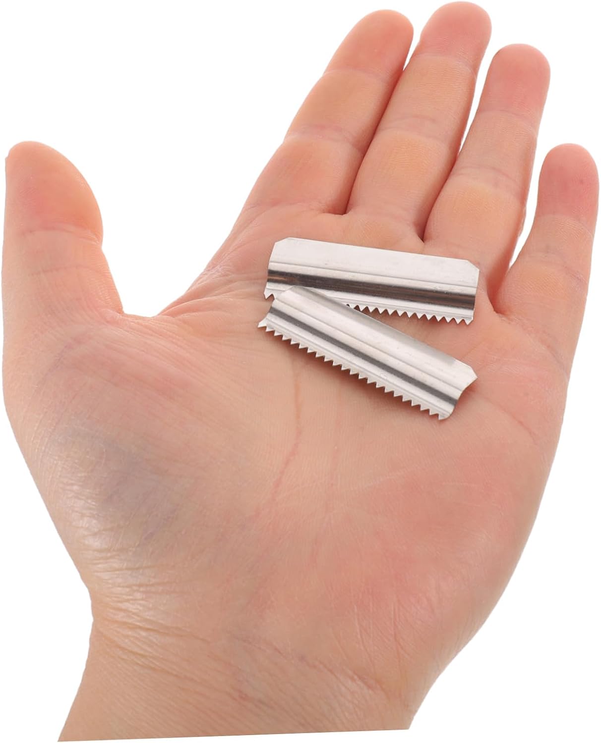 Stainless Steel Tape Cutter Replacement Blade Serrated Edge 15pcs