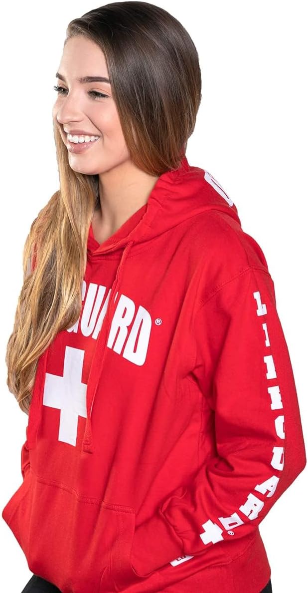 LIFEGUARD Women's Hoodie Sweatshirt Authentic - Image 4
