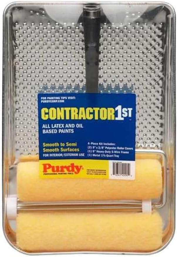 Purdy 140810200 Contractor 1st 4 Piece Paint Kit