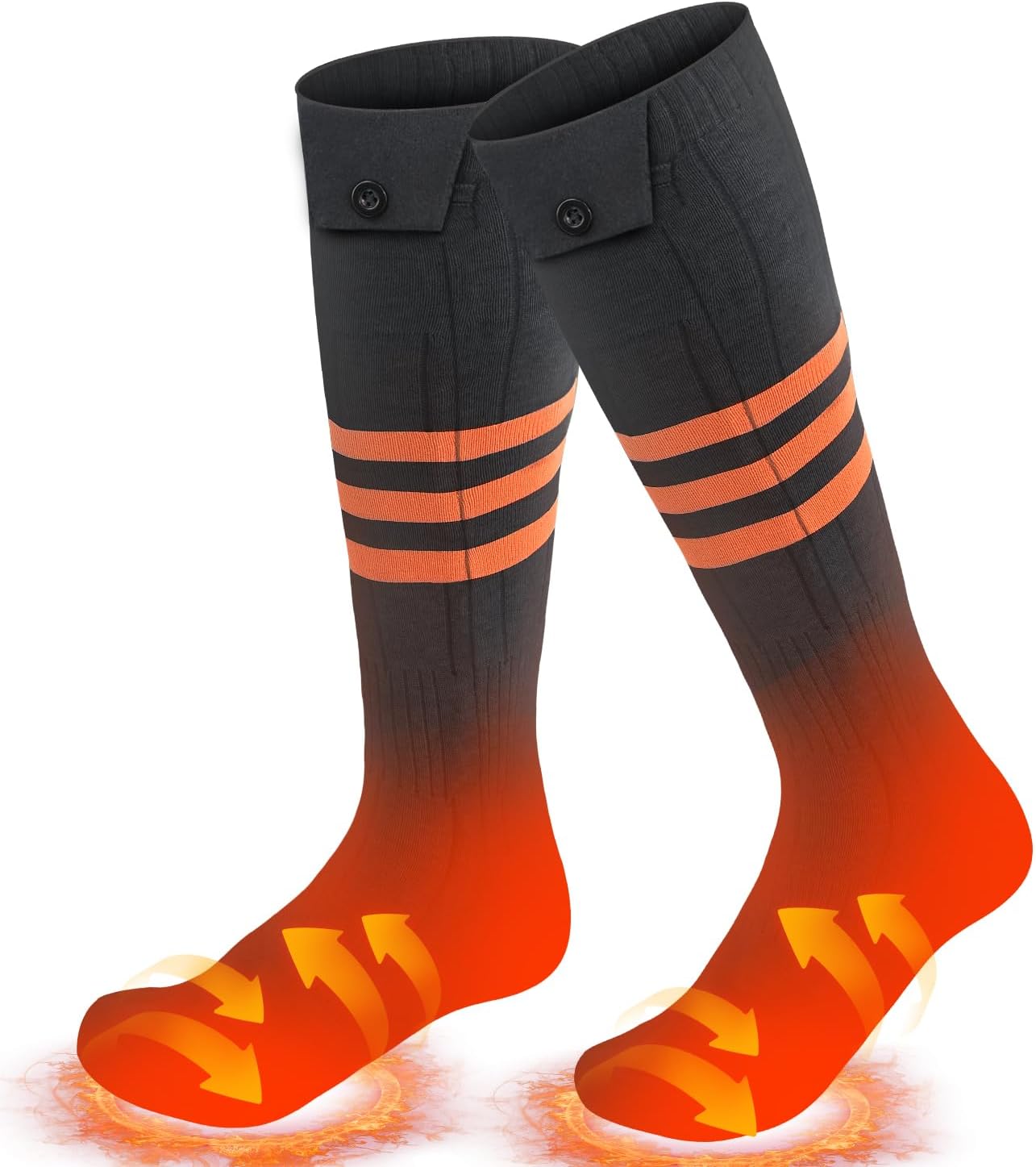 Heated Socks for Men Women with APP Control, Upgraded Rechargeable Electric Heated Socks