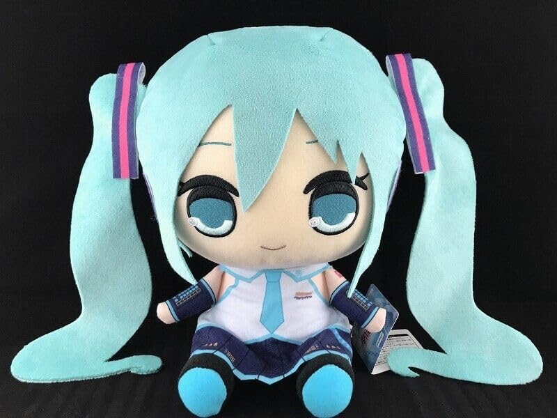 Furyu Hatsune Miku KYURUMARU Big Plush Toy -Hatsune Miku-