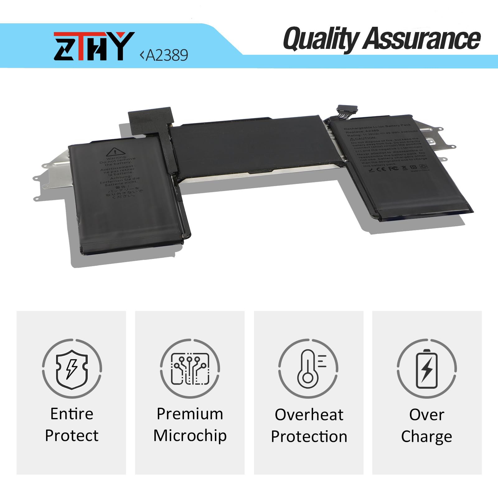 MacBook Air M1 バッテリー状態85% 13inch A2337 Amazon.com: A2337 A2389 Laptop Battery Replacement for