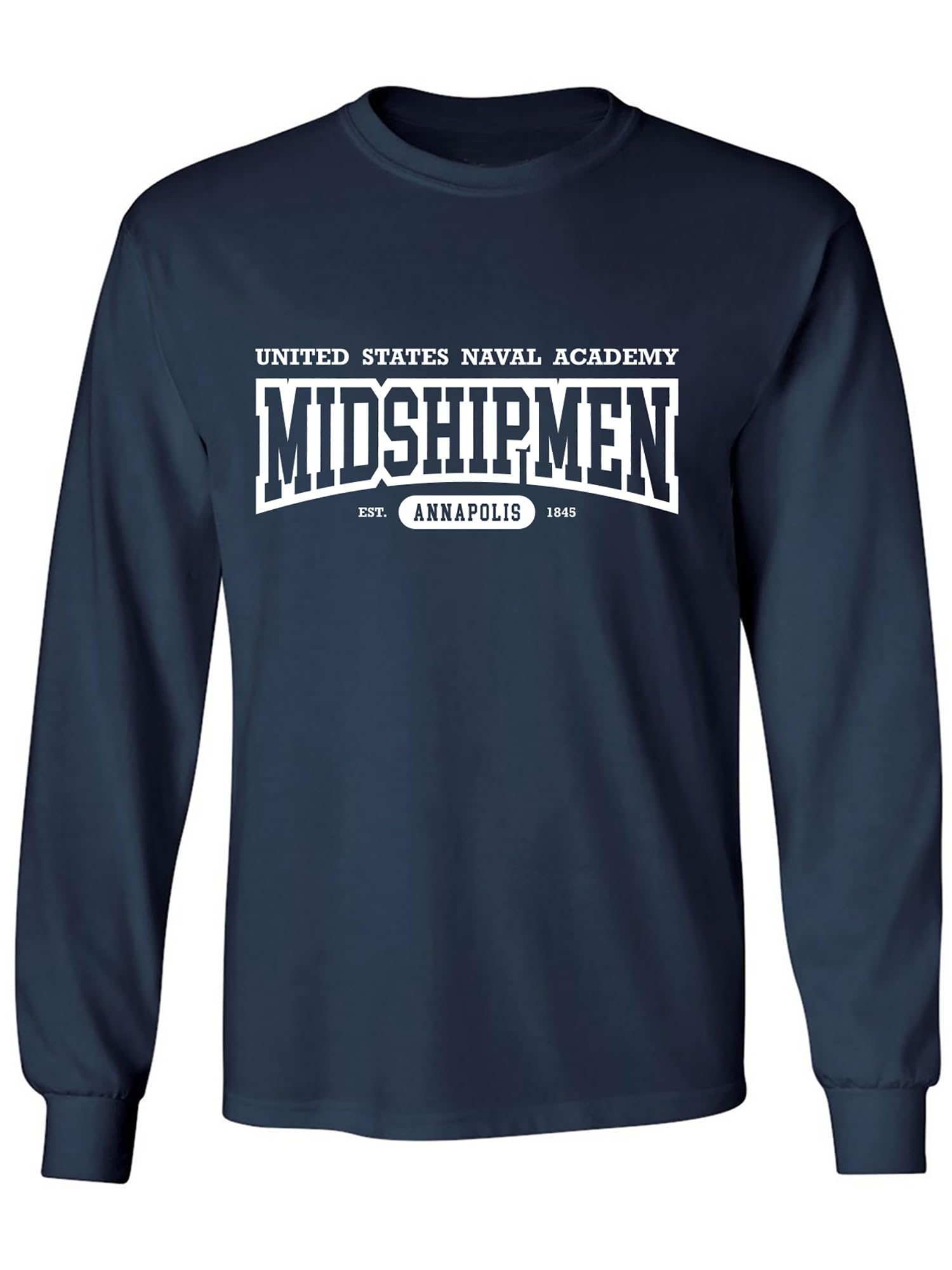 zerogravitee U.S. Naval Academy Midshipmen Adult Long Sleeve T-Shirt