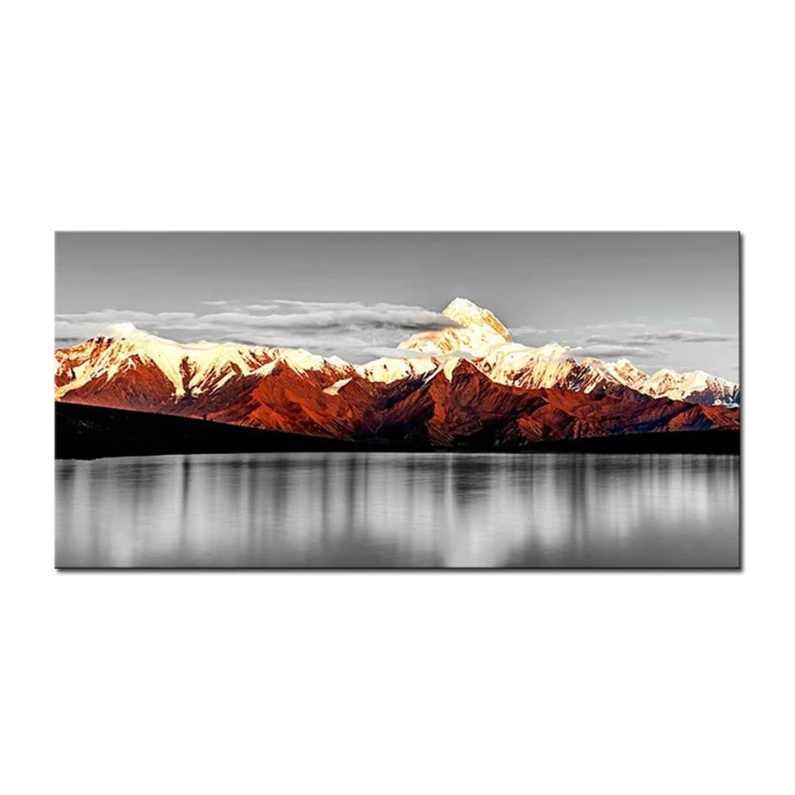 Byambd H Aesthetic Pictures Urban Architecture Landscape Posters No Frame Modern Ome Decoration Wall Art Prints Canvas Painting(,50X100cm)