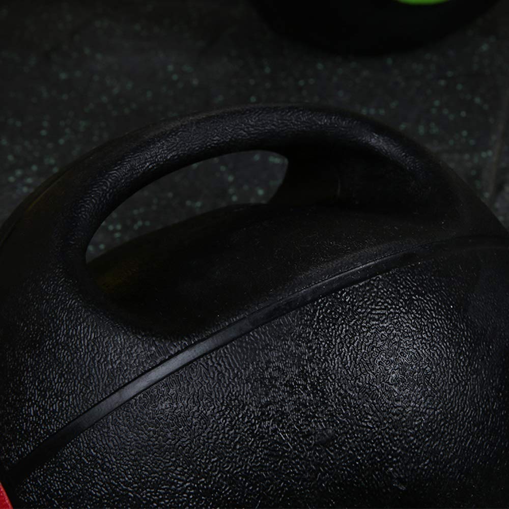 Palle mediche Fitness Binaural Medicine Ball, Gomma Palla Rimbalzante, Attrezzature Pesi Squat Boxing Formazione for Uomini E Donne A Sfera di gravità, 3kg-10KG (Size : 10kg)
