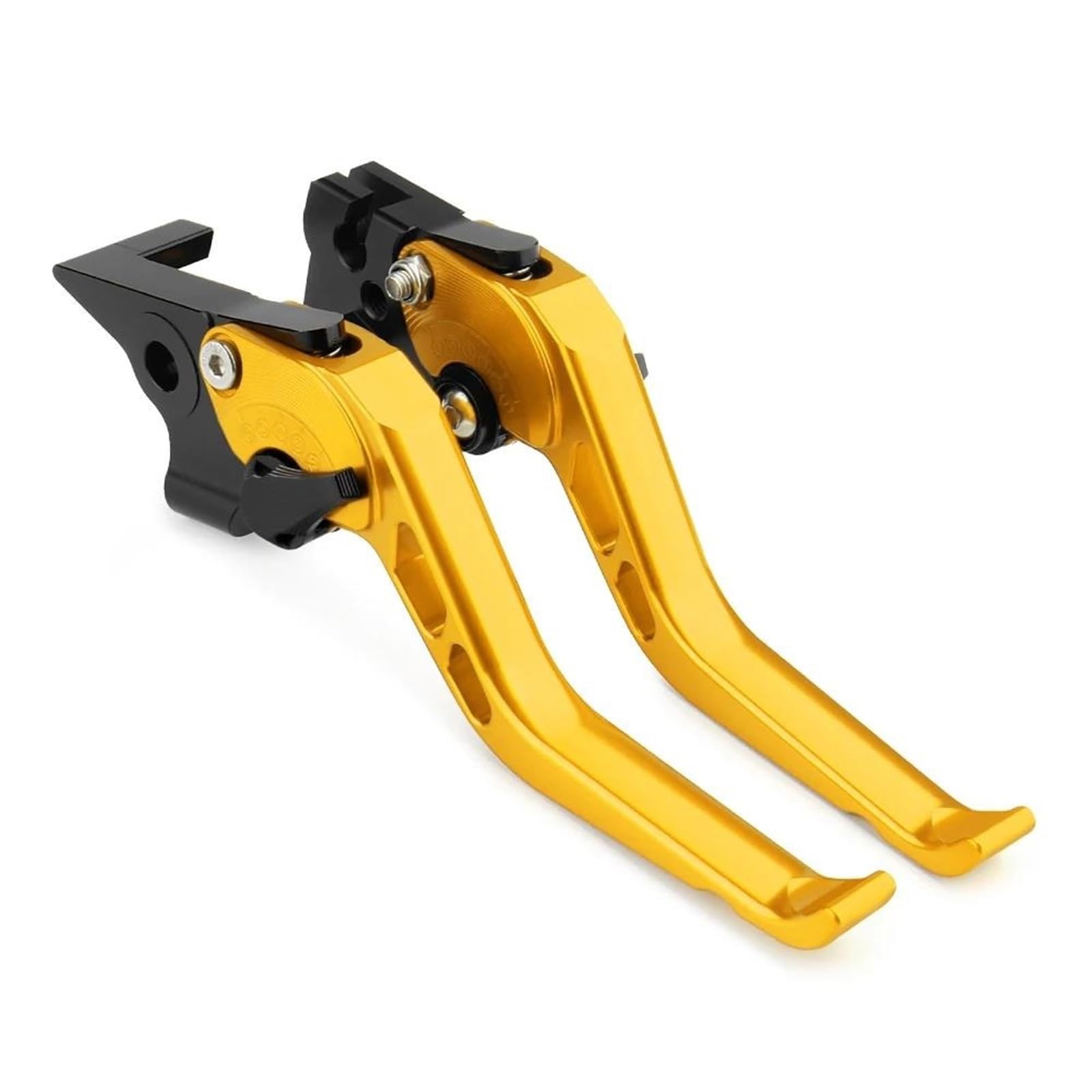 LSDSAAZA Motorcycle Brake Clutch Levers for Piaggio for Vespa GTS LX LXV 50 125 150 250 300 300ie Motorcycle Adjustable Short Clutch Brake Lever Handles