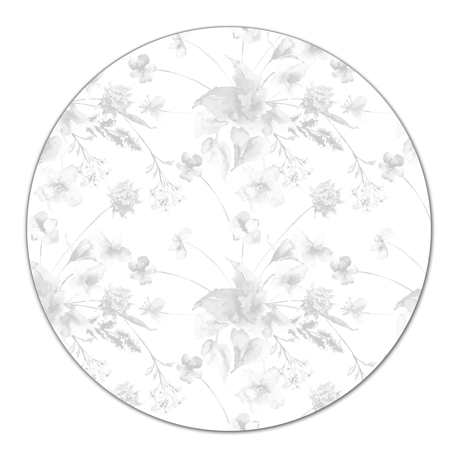 Coloray Glas Schneidebrett 40cm Herdabdeckplatte Servieren von Speisen Spritzschutz Glasabdeckplatte Gehärtetes Glas Induktionsherdabdeckung - Fließgrau
