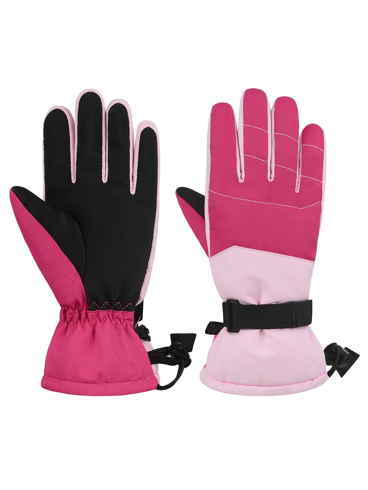 Century Star Kids Waterproof Warm Winter Ski Gloves for Boys &amp; Girls