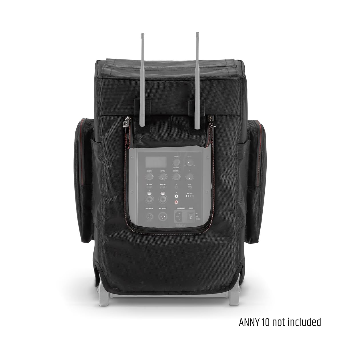 LD Systems ANNY 10 PC - Funda Impermeable para Uso móvil LD Systems ANNY 10, Color Negro