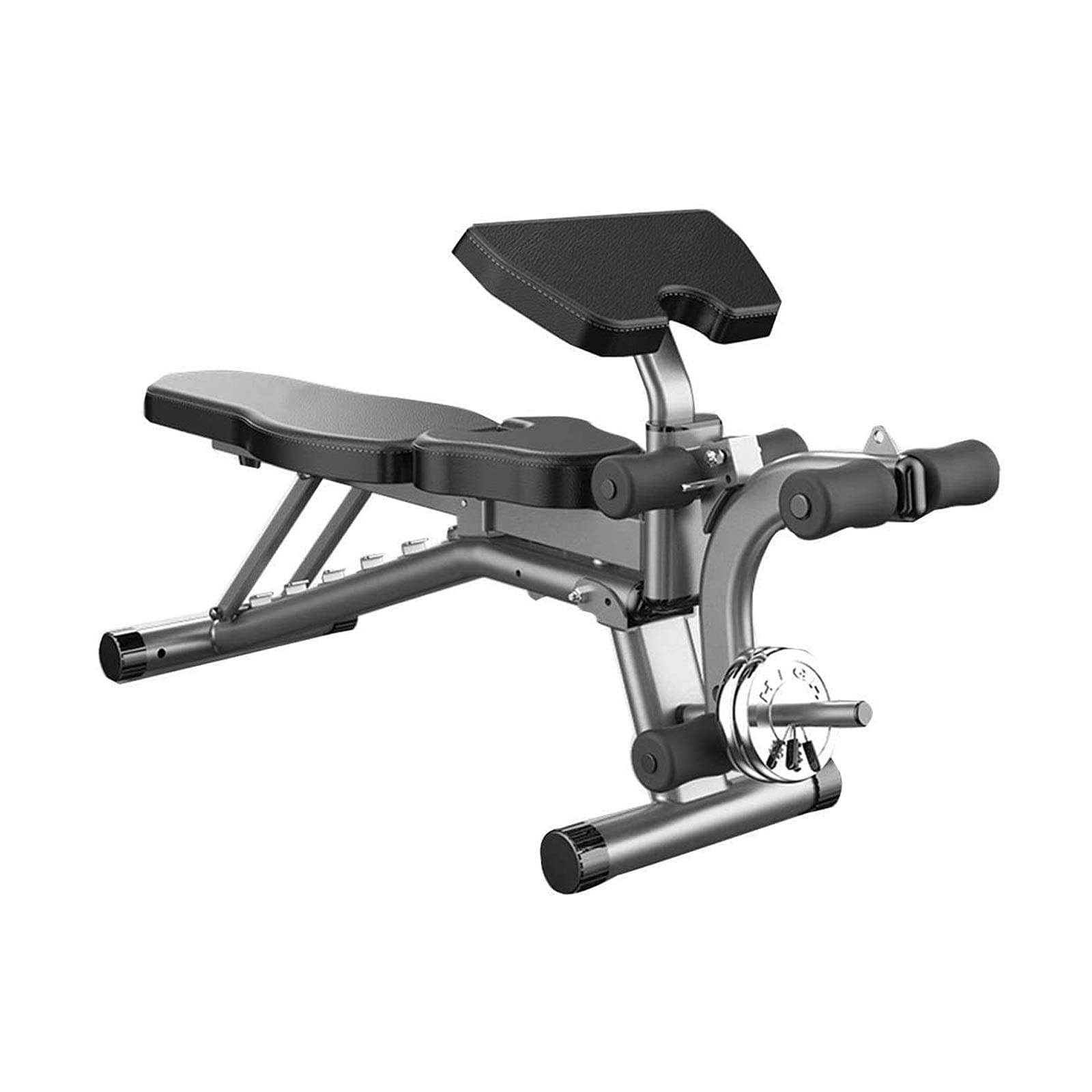 AYCDL Dumbbell Bench Press Bench Home Folding Fitness Chair Kick Fitness Equipment Sit-up Board Stable Without Shaking