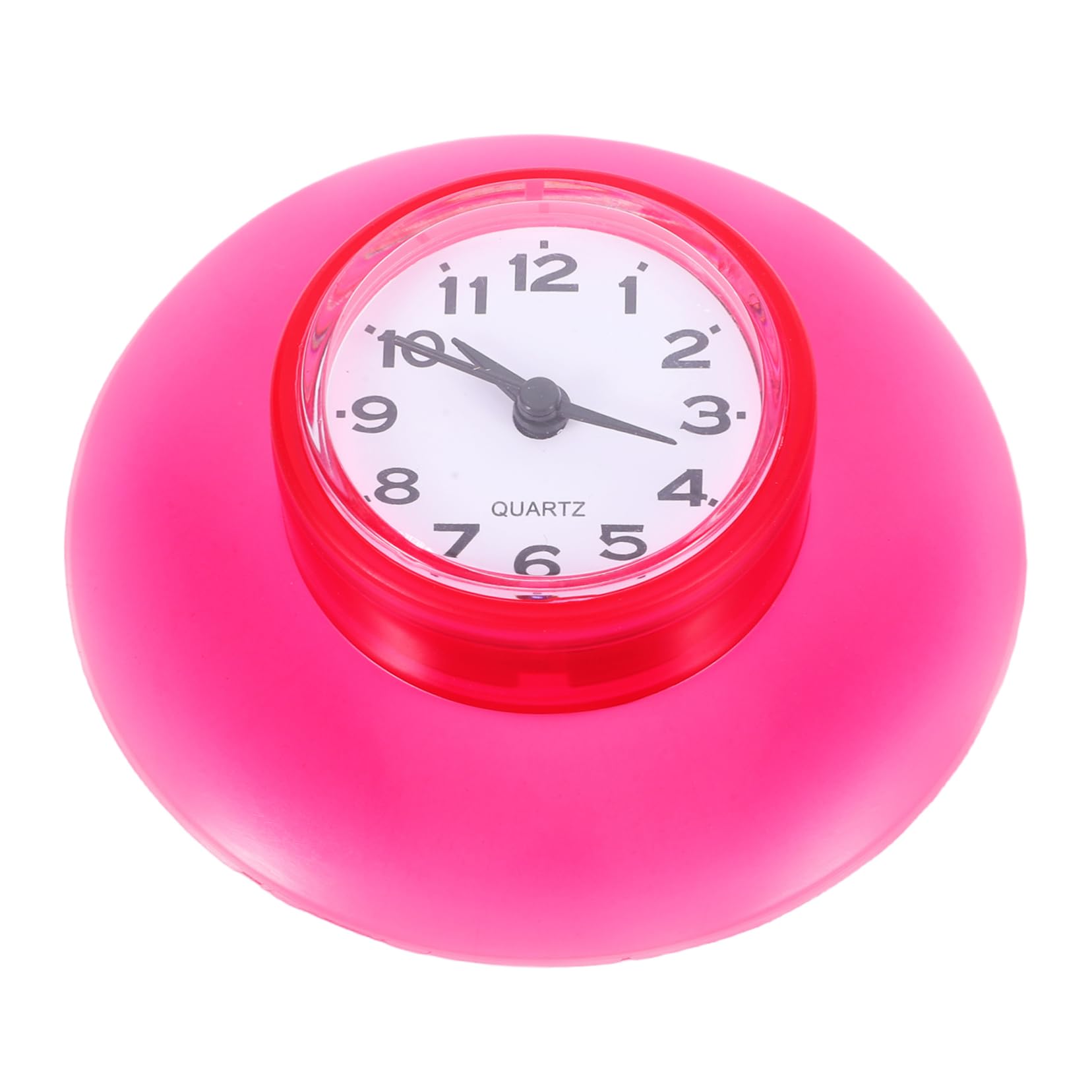 Cabilock Cup Bathroom Clock Silent Wall Clock Stylish Design for Shower Kitchen and Washroom Use