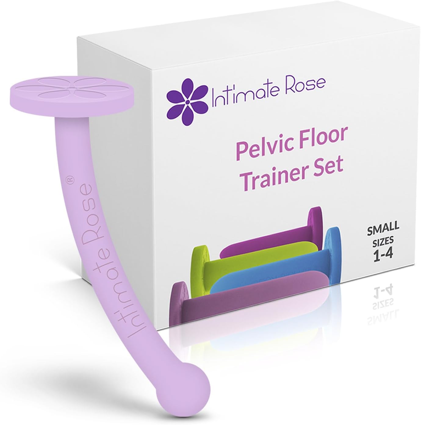 Intimate Rose Small 4Pack Silicone Dilators for Women