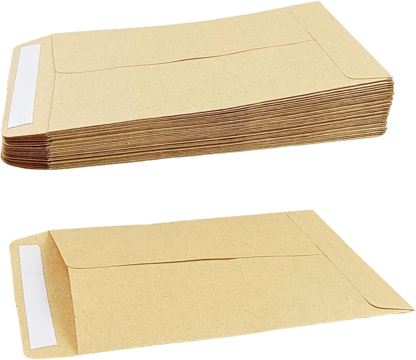 30Pcs Mini SelfAdhesive Envelopes, Small Brown Envelopes, Kraft Coin