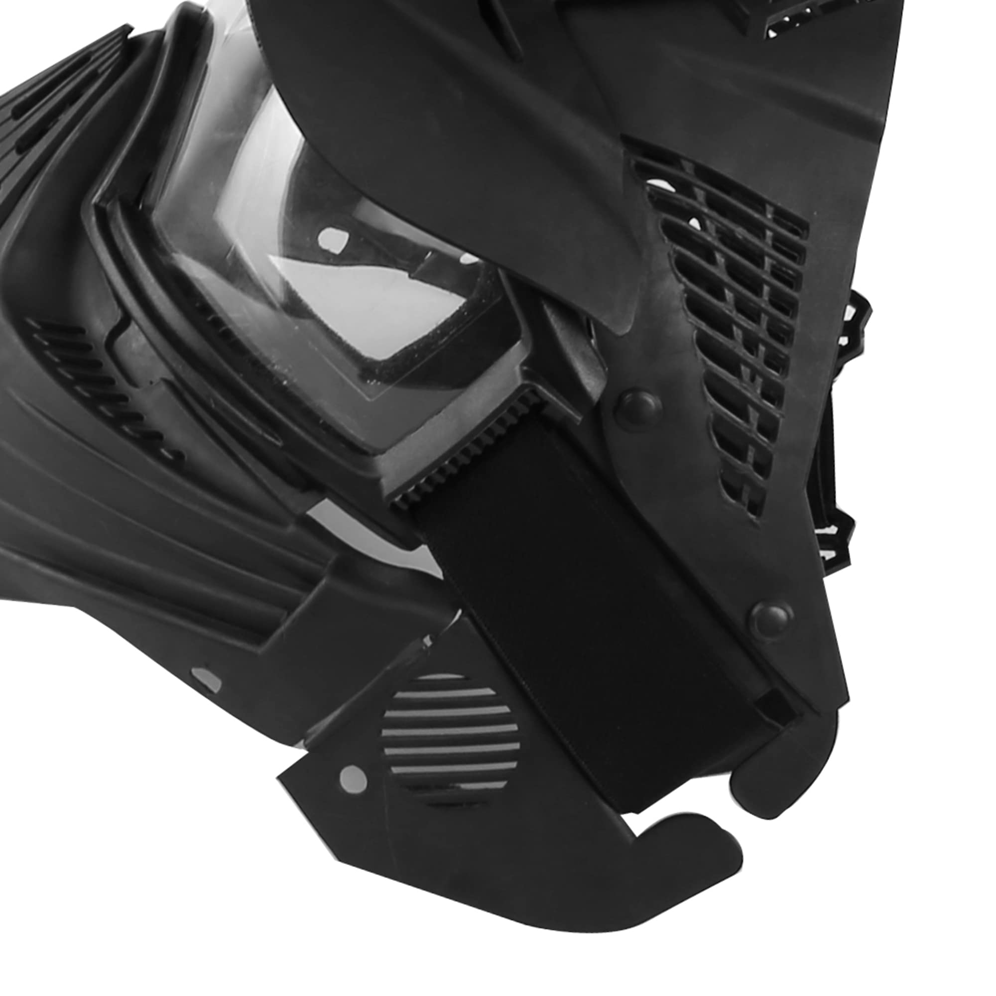 Masque tactique d'extérieur en maille respirante pour paintball, Halloween, fête costumée, jeu CS