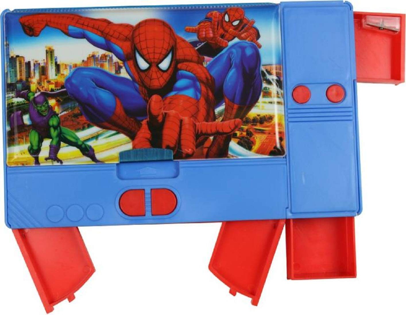 See full amazon price history chart for HOT BEAUTY Plastic Multipurpose Big Size Jumbo Compatible for Spiderman Magnetic Dual Side Spacious Art Plastic Pencil Box | Geometry Box for Kids | Boys Pencil Case (Blue) HOT BEAUTY Plastic Multipurpose Big Size Jumbo Compatible for Spiderman Magnetic Dual Side Spacious Art Plastic Pencil Box | Geometry Box for Kids | Boys Pencil Case (Blue) (B0CBK3V3LF) Amazon Price History, Amazon Price Tracker