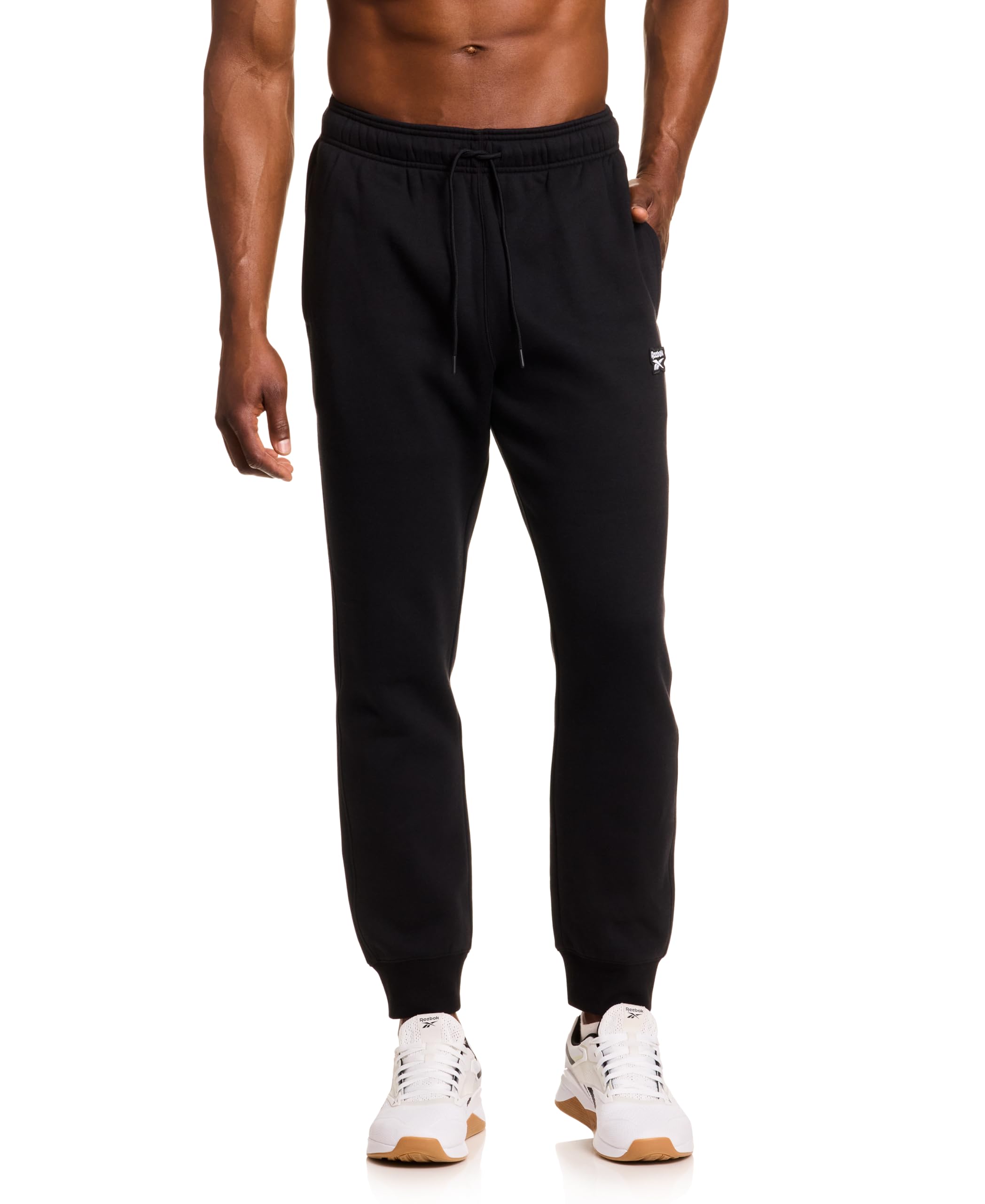 Reebok Mens Cotton Vital Fleece Sweatpant