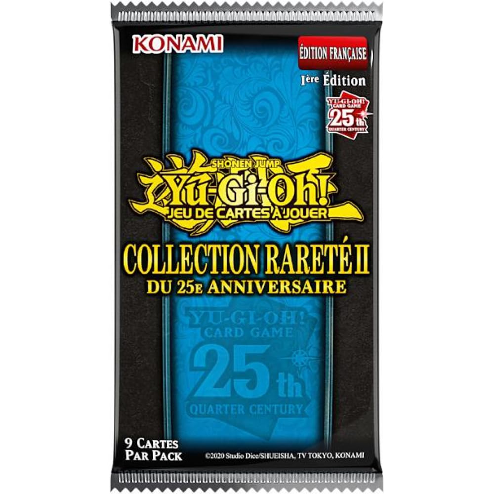 Yu-Gi-Oh! Booster with 9 cards: collection rarity 2 for the 25th anniversary - French version