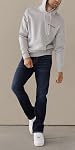 True Religion Mens Ricky Flap SnJeans