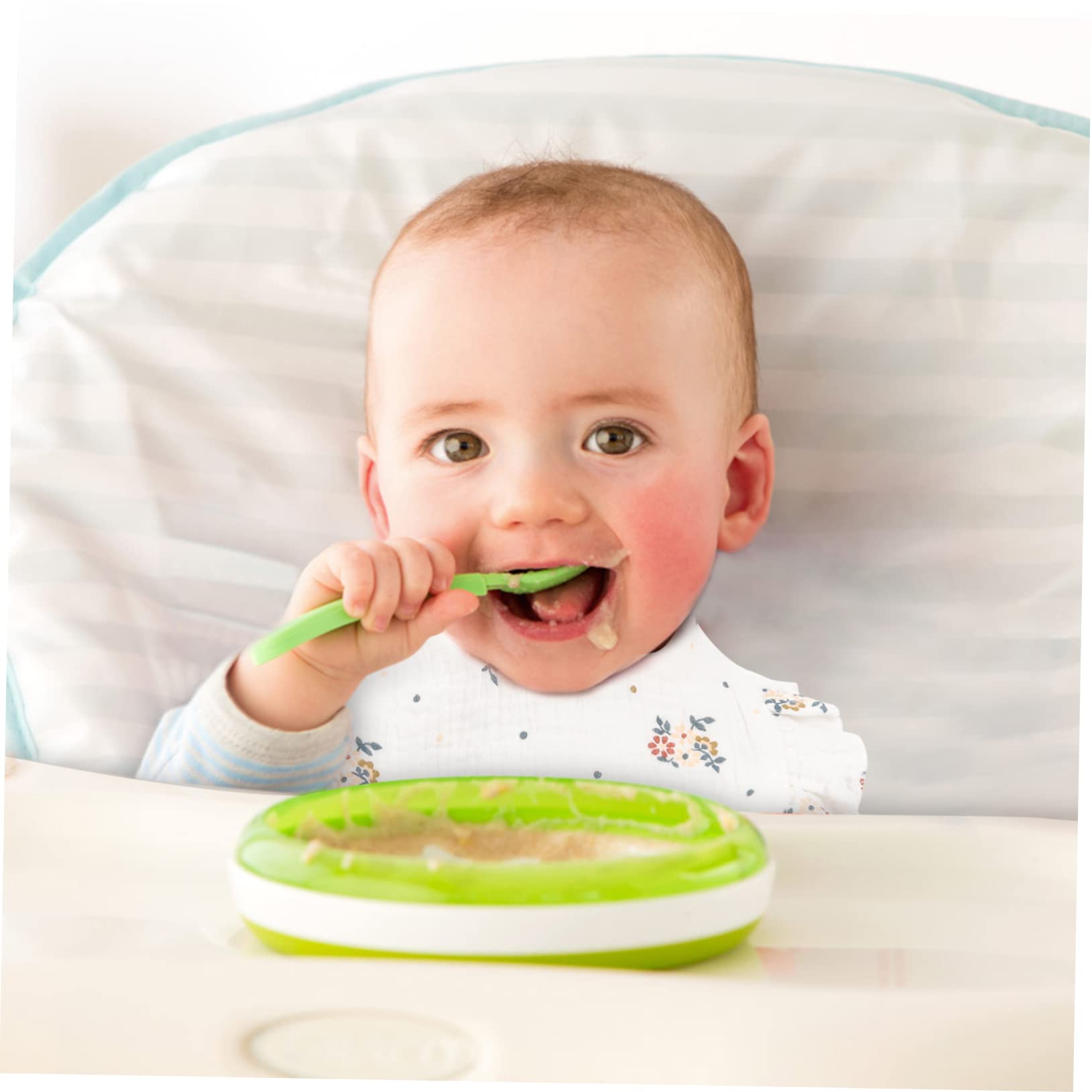 Abaodam 6pezzi Bavaglini Per Bavaglini Assorbenti e Reversibili Per Svezzamento e Teething Design Impermeabili Per