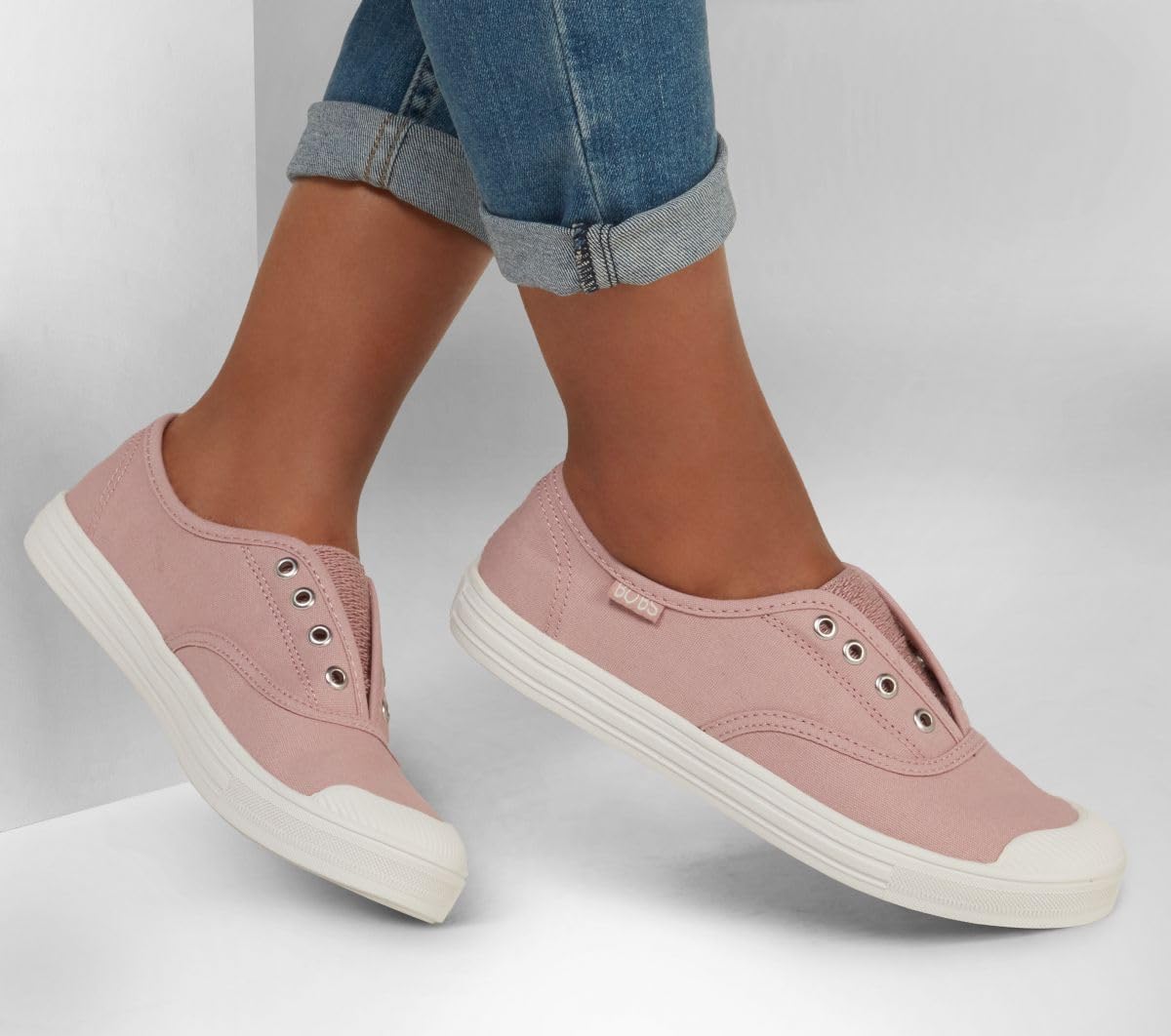 Skechers Women's BOBS B Cool - Jam Star Sneakers, Mauve, 8.5