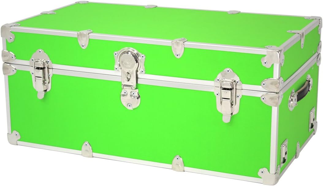 Rhino Trunk & Case Armor Trunk, Large, Neon Green (RAL-NG)