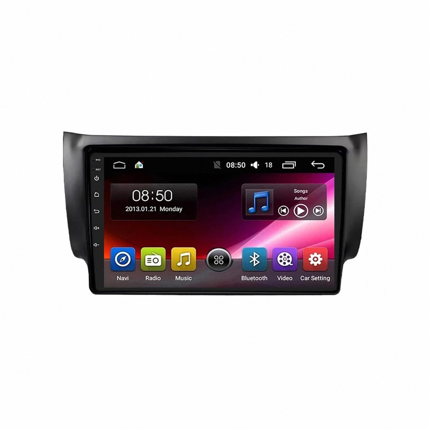 Autorradio Android Auto para Mazda5 con procesador de 4 núcleos 8