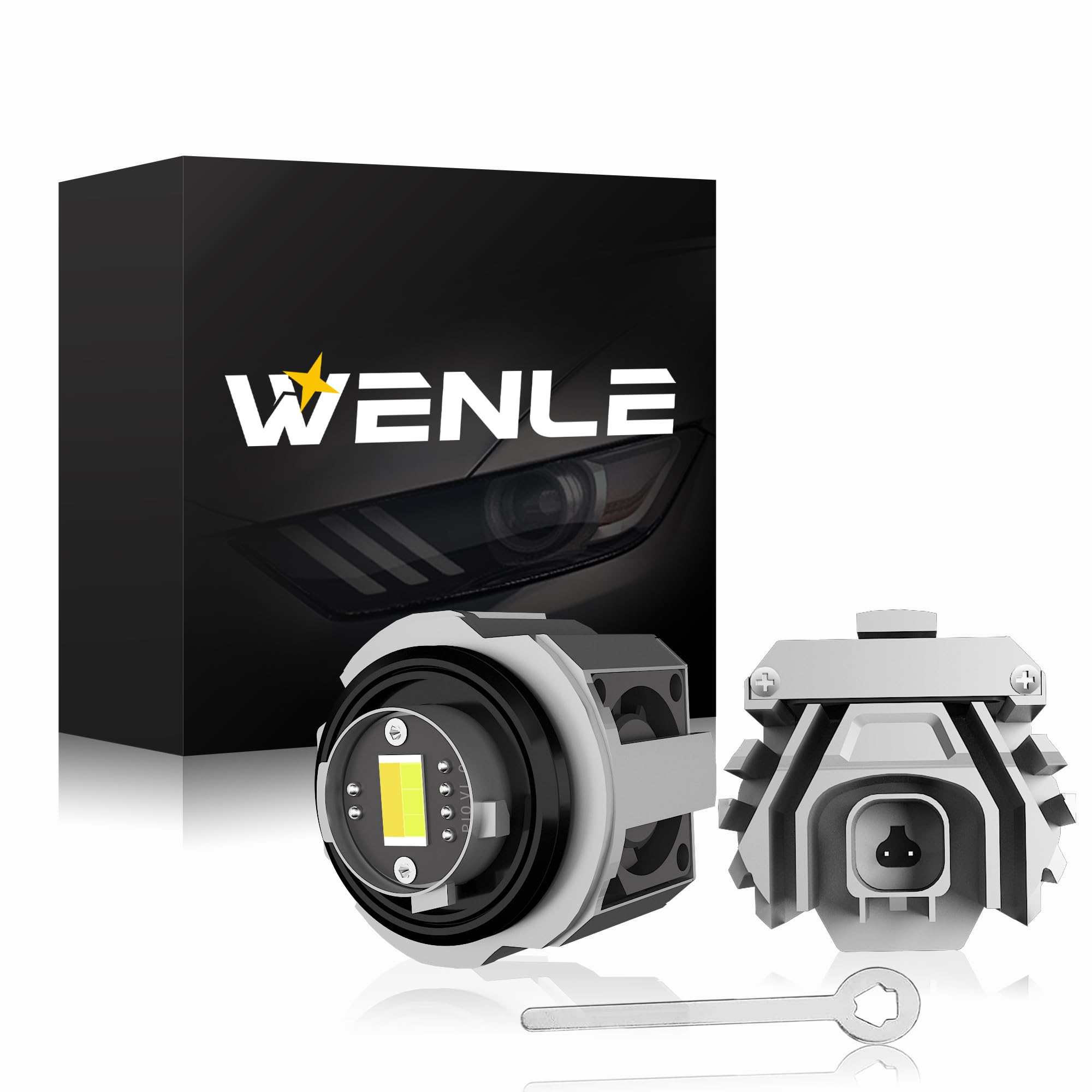 Amazon | WENLE(ウエンレ) 爆光8000LM! 新型 トヨタ 純正LEDフォグ 