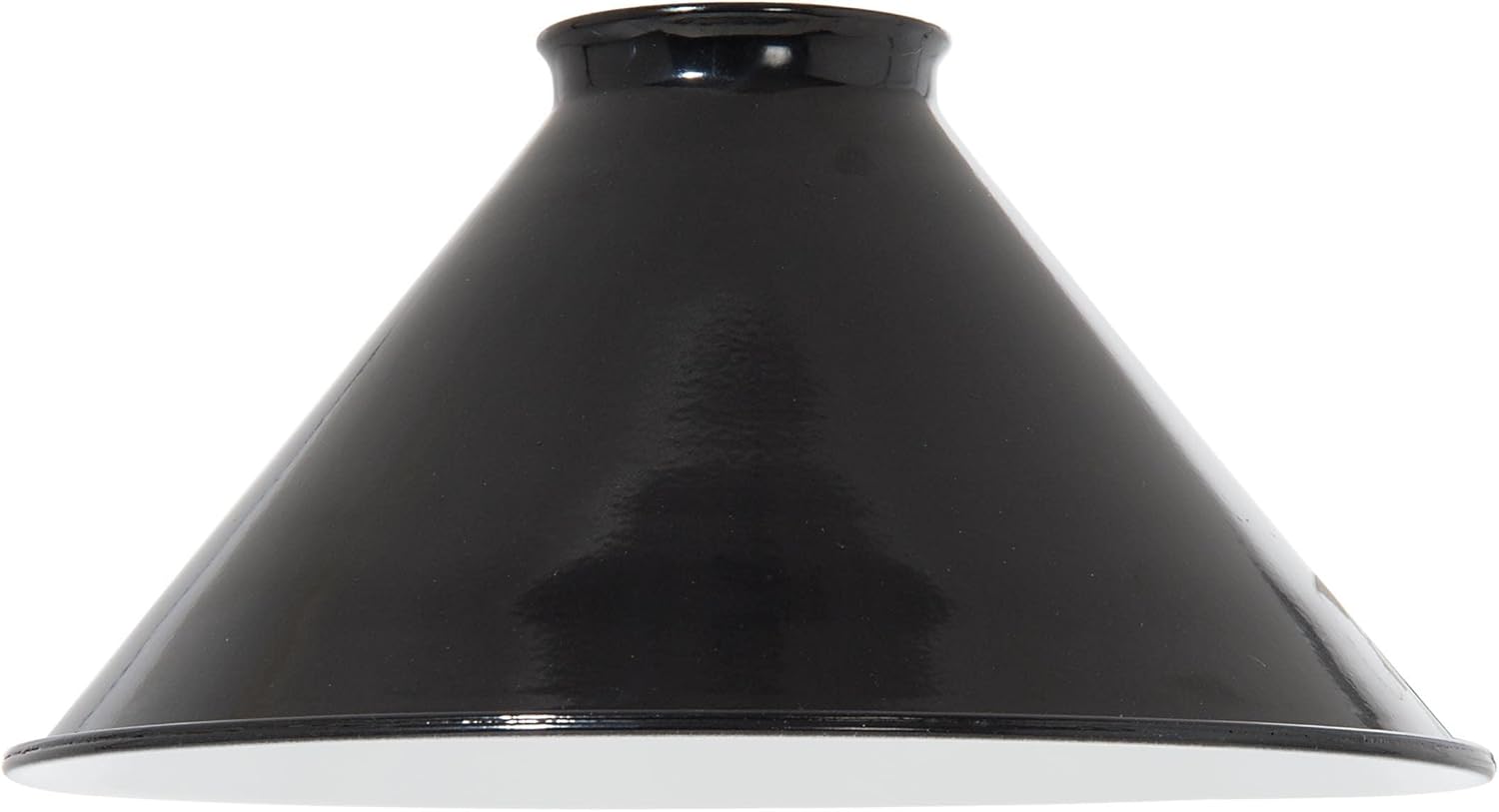 B&P Lamp® Green Industrial Cone Metal Shade