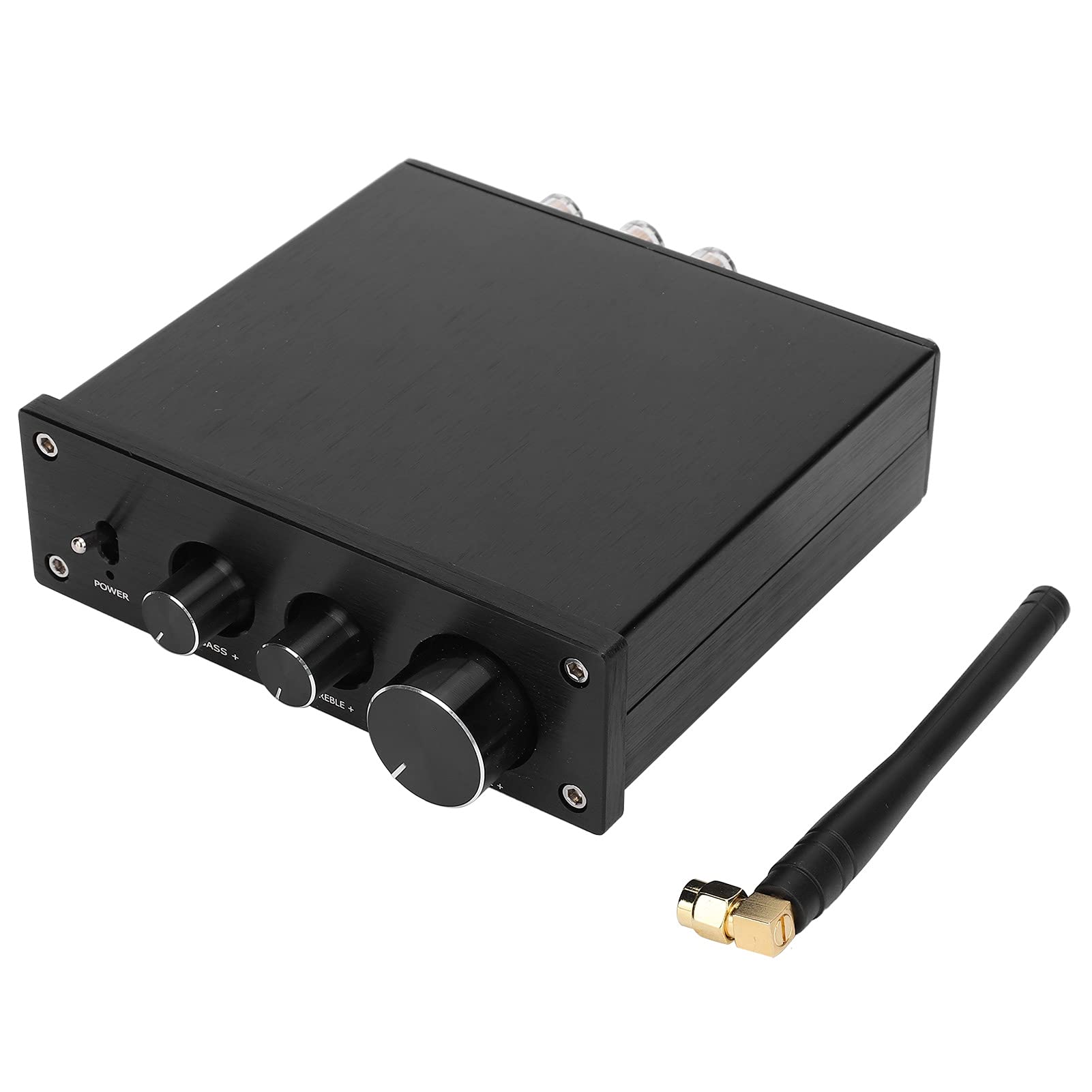 Jeanoko Płyta Wzmacniacza Mocy QCC3008 Moduł Stereo Bluetooth 5.0 2 X 50 W + 1 X 100 W do Domowego Sprzętu Audio ze Stopu Aluminium