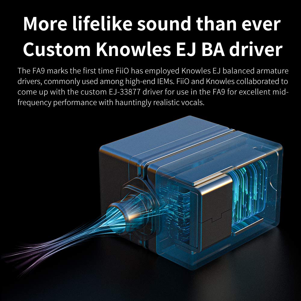 Amazon.co.jp: FiiO FA9 イヤホン 有線ヘッドフォン インイヤー