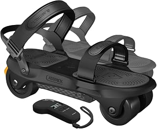 AIRTRICK A1 Ultra Electric Skates: 20 MPH Speed, 15 Mile Range, Backpack Portable Roller Skates for Adults - Black