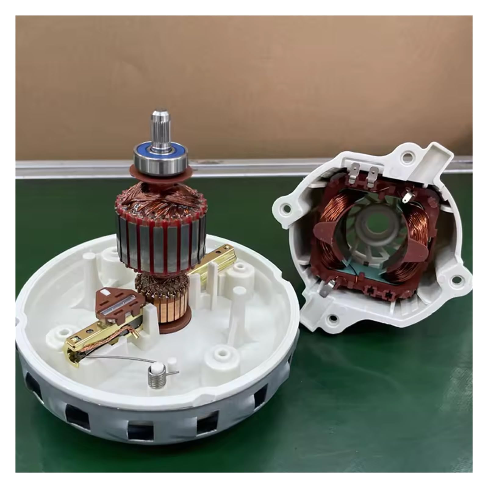 Motor De Ventilador De Aspiradora Monofásico 467.3.601-4, Compatible Con Eslovenia, 220 V, 1200 W, 50 Hz.