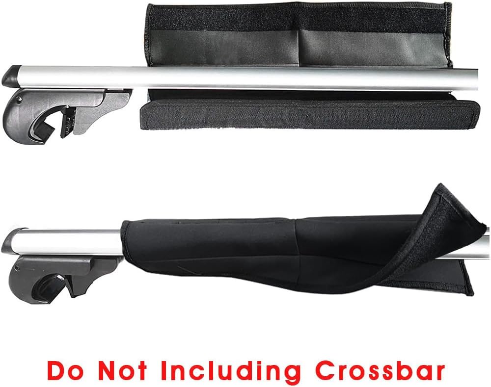 HUIMENG Car Roof Rack Pads Kayak Soft Roof Rack for Surfboard SUP Boat Carrier with Straps