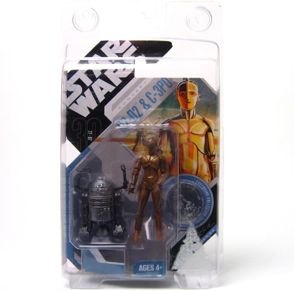 30th Anniversary Collection Exclusives McQuarrie Concept R2-D2 and C-3PO Action Figure