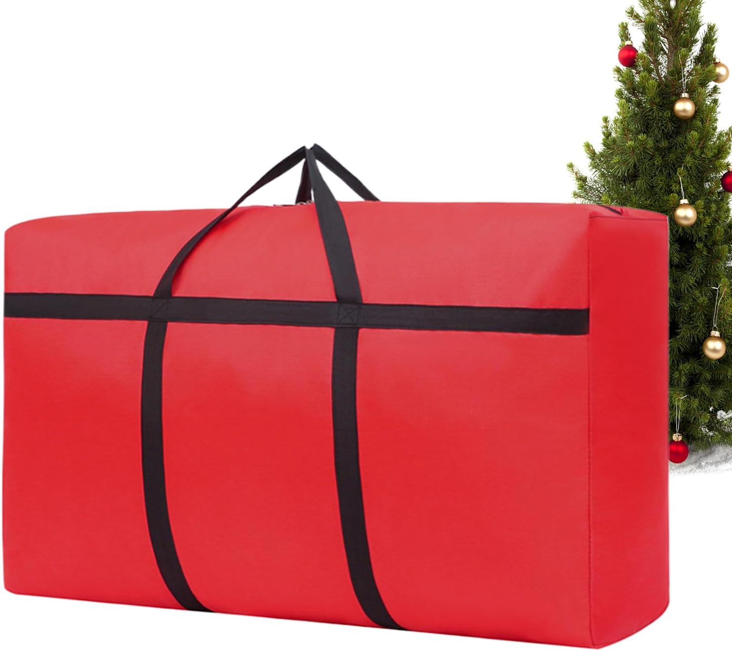 Christmas Tree Storage Box Heavy Duty Oxford Cloth with Reinforced Handles