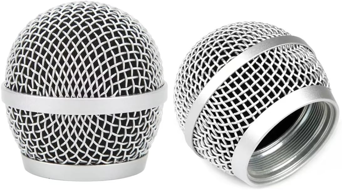 Replacement Ball Head Mesh Microphone Grille for Shure PG48 PG58 PGA48 PGA58 PGX2 BLX288 PG288 PGX24 Microphone