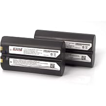 2-Pack 7.4V 2200mAh 550039-100 Li-ion Battery Replacement for Datamax Oneil MF2Te MF4Te Microflash 4i 4T MF4 OC2 OC3 OC4 Printer