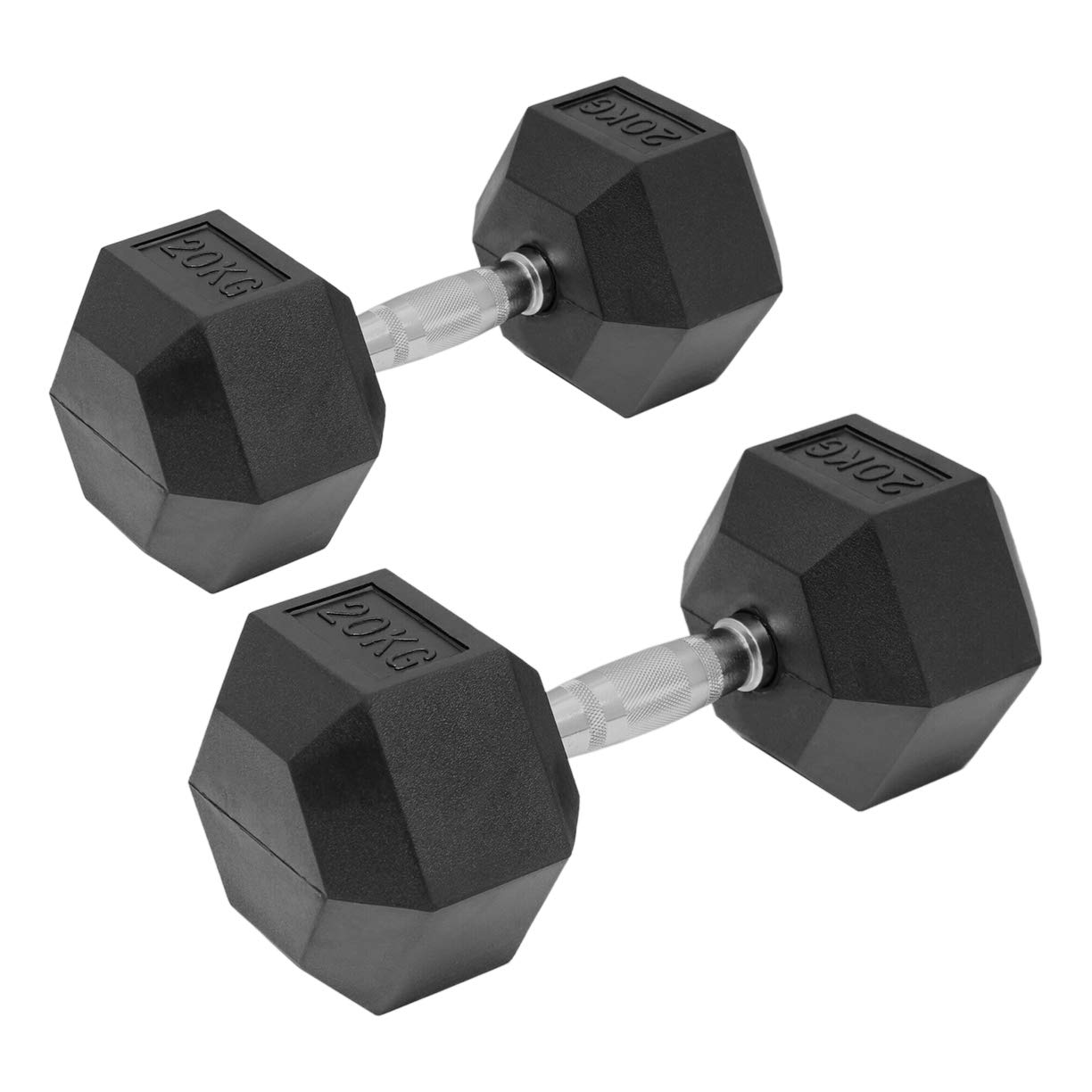 Hex Dumbbells 10kg | 12.5kg | 15kg | 20kg | Singles and Pairs | Weights (20Kg x2 (Pair)) โ image 1