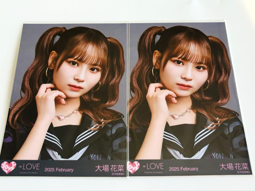 LOVE 大場花菜 直筆 ヒキ 「イコノイジョイ2024」衣装③ イコールラブ