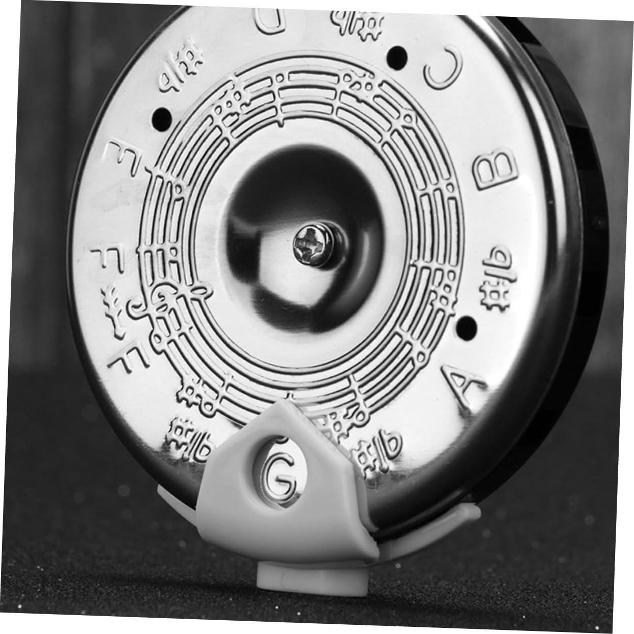 ibasenice 6pezzi Accordatore Per Strumenti Musicali Con Toni Tuner Portatile Per Chitarra e Violino Pratico e Facile Da Trasportare Accessorio Per Musicisti e Insegnanti Di Musica