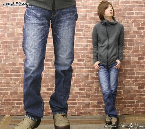 Amazon スペルバウンド Spellbound 5pスタンダードストレートジーンズ ドミンゴ デニム 40 126a メンズ 34 ロイヤルブルー 28 2 ジーンズ 通販