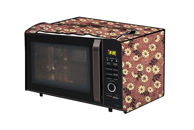 The Furnishing Tree Microwave Oven Cover for Borosil Prima 25 Liter 1500 Watt Convection Oven Toaster Griller (OTG) Sprig Pattern Brick