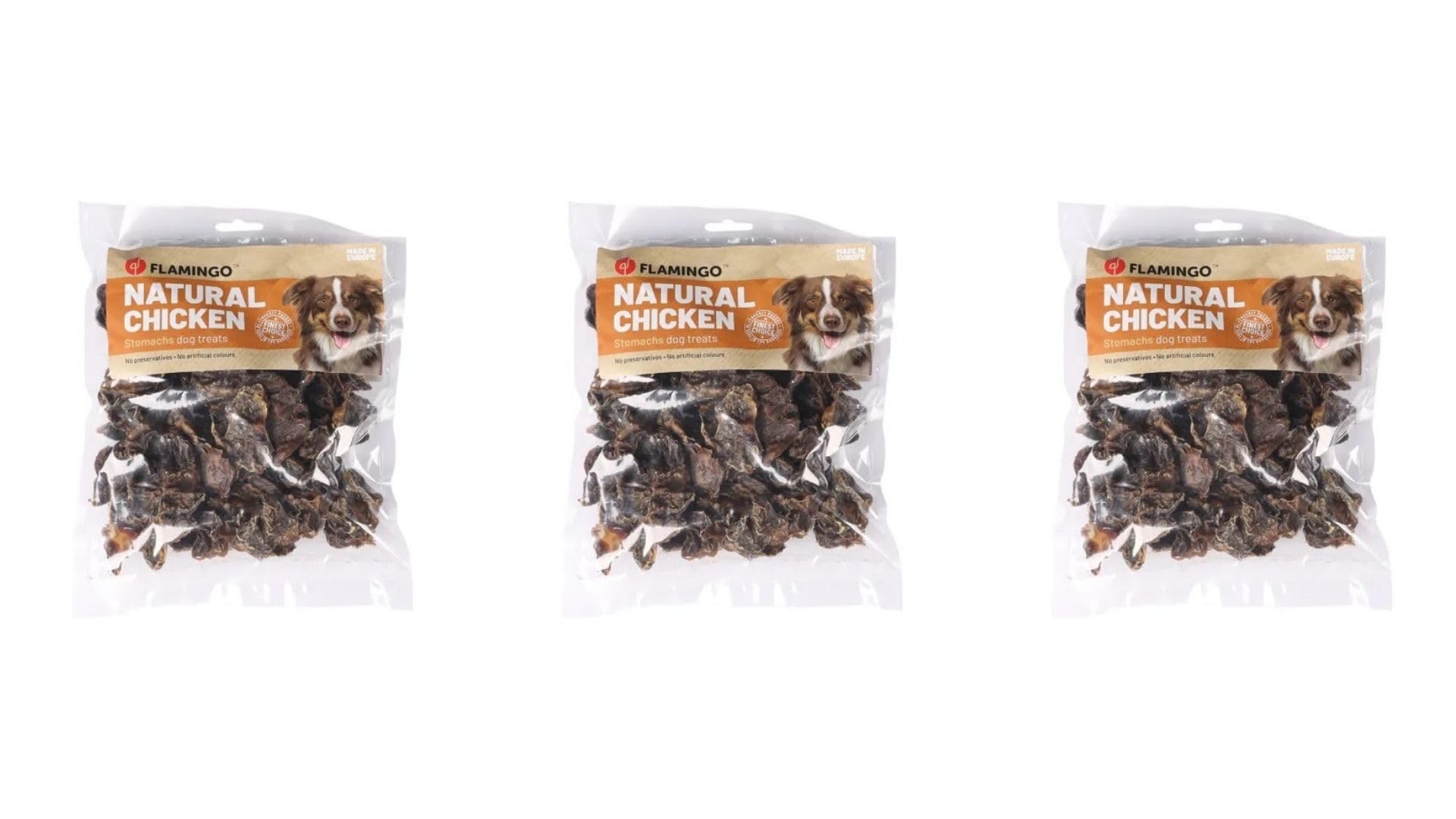 Flamingo Snacks para Perros Nature Snack ESTOMAGOS DE Pollo 5x200GR