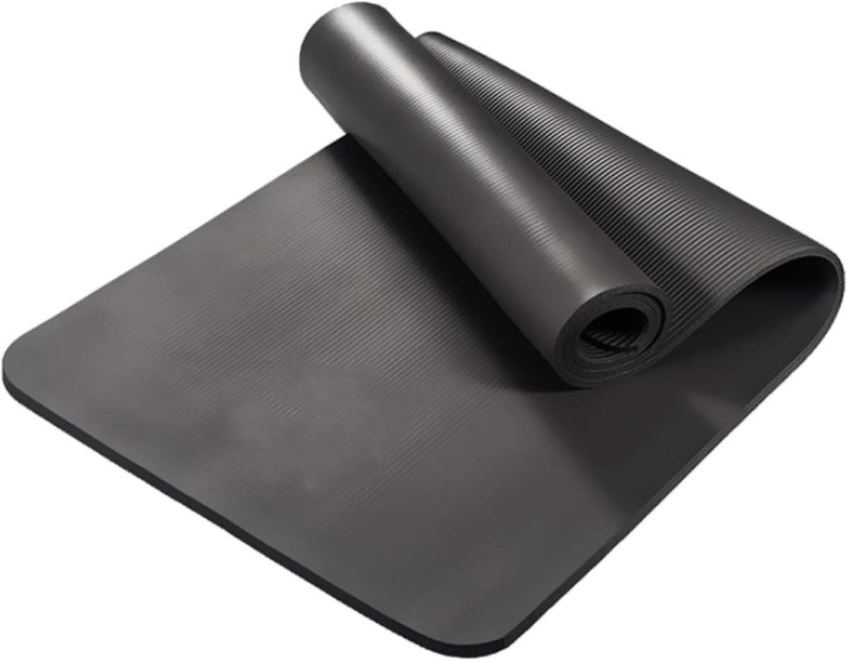 Bestgift Yoga Mat Durable Portable Solid NonSlip 0.6 Inch Extra Thick