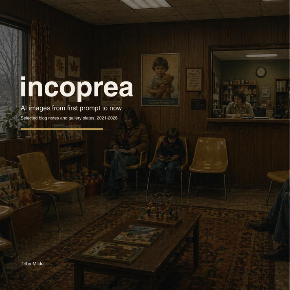 AI Images from First Prompt to Now | Livre Chronique incoprea 2021-26